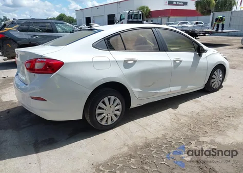 2017 Chevrolet Cruze Ls Auto из США, поврежденный, VIN 1G1BC5SM3H7202050